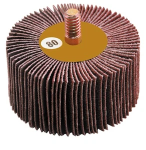 Alfa Tools FW61751CT 1" x 1 120 Grit Flap Wheel Threaded Shank (10 Pack) - Picture 1 of 1