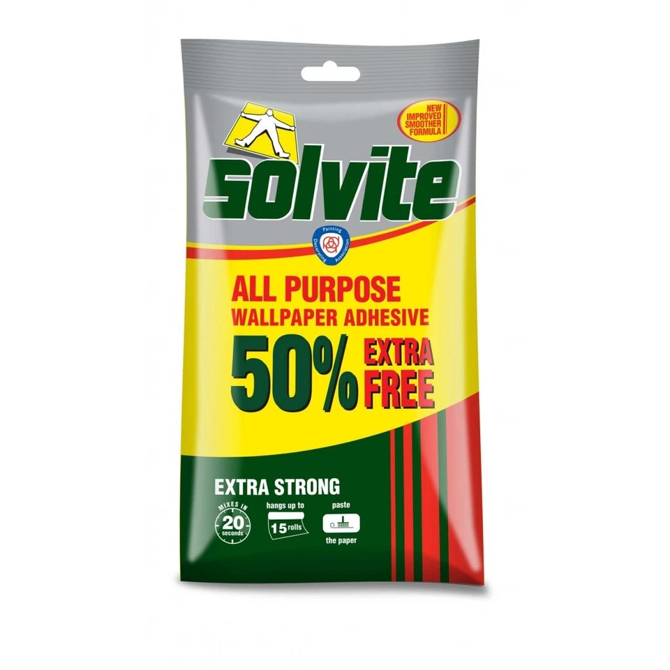 Solvite - Colle pour papier peint (ST3879) - Photo 1/1