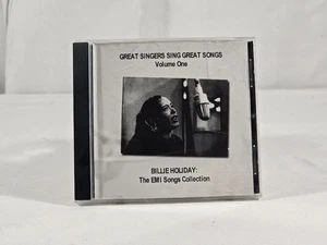 Great Singers Singers Sing Great Songs Volume One Billie Holiday 2004 EMI CD Jazz Music - Bild 1 von 12