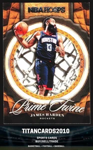 James Harden 2020-21 Panini Hoops Prime Twine Houston Rockets #6 - Foto 1 di 2