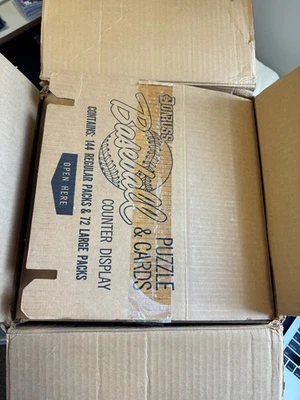 1987 Donruss Baseball Counter Display Factory Sealed Packs Open Case (P8) - Image 1 of 3