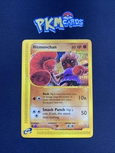 Juego de cartas coleccionables Pokémon Hitmonchan Aquapolis 81/147 LP regular. - Imagen 1 de 3