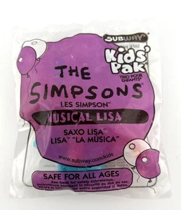 Subway 1997 - The Simpsons Musical Lisa / Saxophone Lisa Toy - Vintage - Picture 1 of 3
