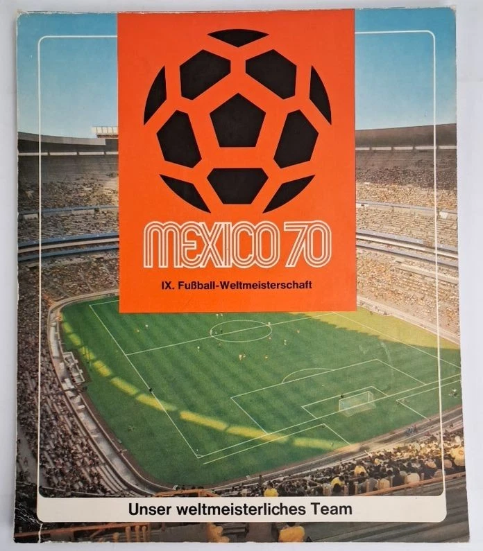 Münz-Mappe: Mexico 70 - IX. Fußball-Weltmeisterschaft, Shell, 18 Münzen - Bild 1 von 4
