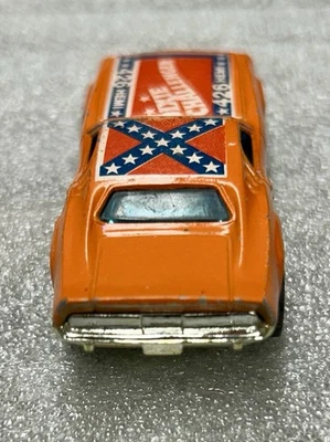 Hot Wheels 1982 diecast 1/64 naranja Dixie Challenger 426 Hemi  Foto 1 de 4