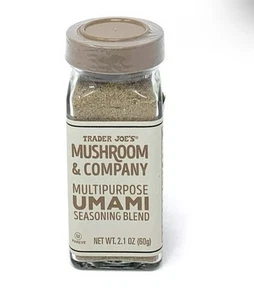 🇨🇦 Trader Joe’s Mushroom & Co Umami Seasoning Blend 2.1oz New Sealed Spice Jar - Picture 1 of 4