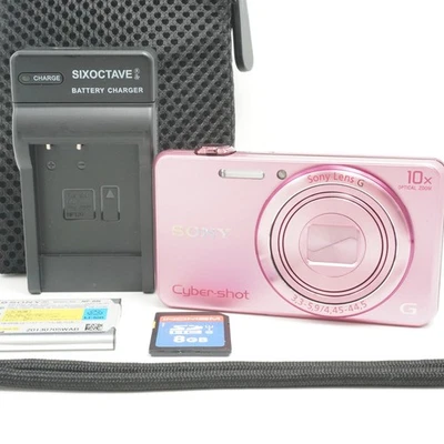 [Quasi come nuovo] Sony Cyber-shot DSC-WX200 fotocamera digitale rosa solo gi... - Immagine 1 di 4