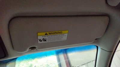 Kia Sorento 2016-20 interior del lado del pasajero derecho parasol gris-WK tela Foto 1 de 3