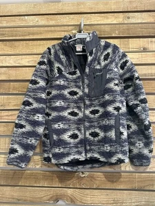 Vintage 90s Avalanche Aztec zip up fleece jacket. Size Medium - Picture 1 of 4
