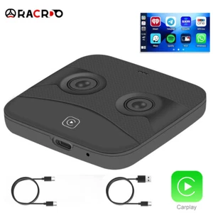 USB Wireless CarPlay Adapter Dongle AI BOX For Apple iOS Car Auto Navigation US - Picture 1 of 15