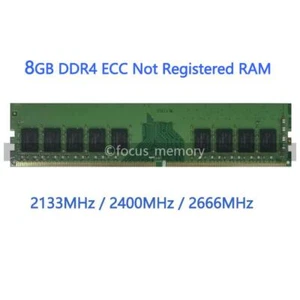 SK hynix 8GB/16GB DDR4 2133 2400 2666MHz ECC RAM 1Rx8 PC4-2400T 2133P 2666V 8 GB - Picture 1 of 13