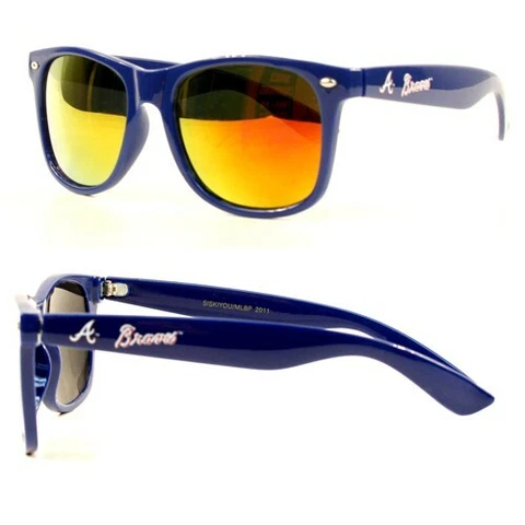 MLB Atlanta Braves Blue Retrowear Style Sunglasses - Free Shipping Cover