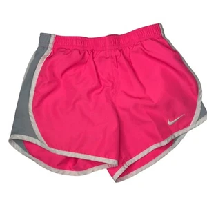Nike Tempo Pink and White Shorts Girls Size 6X - Picture 1 of 4