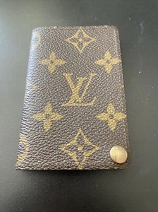 Auth LOUIS VUITTON Porte Cartes Credit Monogram Date Stamp ET0991 - Picture 1 of 13