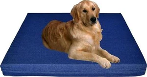 Durable Waterproof Orthopedic MEMORY FOAM Pet Dog Bed + heavy duty denim cover - Picture 1 of 5