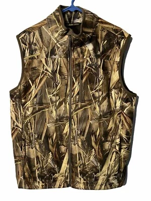 Cabela’s Truetimber Camo Classic Fit Men’s Hunting vest Sherpa Lined Large L R89 - Image 1 of 4