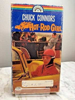 Hot-Rod Girl VHS Goodtimes Home Video Chuck Connors Lori Nelson - Image 1 of 4
