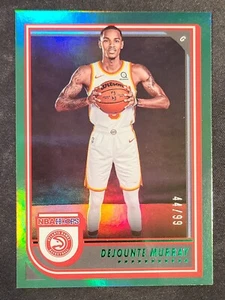 2022-23 Panini NBA Hoops Green 44/99 Dejounte Murray #150 - Atlanta Hawks - Bild 1 von 3