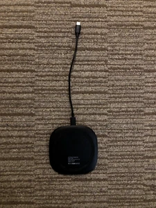 Chargeur téléphone sans fil noir comme neuf - Photo 1 sur 2