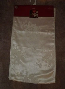 NUEVO Homewear Cena Fiesta Noel 13" X 72" Marfil Corredor Navidad Vacaciones NUEVO CON ETIQUETAS CHR2 - Imagen 1 de 2