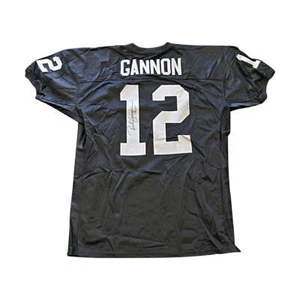 Rich Gannon Raiders Autographed Signed Black Wilson Jersey (Steiner COA) - Picture 1 of 4