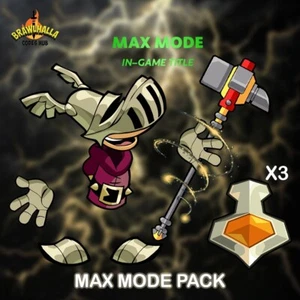 Brawlhalla - Max Mode Pack | 3 V5, Title, Toybox Hammer, Sir Rayelot Rayman Skin - Picture 1 of 1