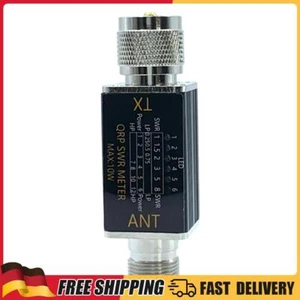 1-30 MHz 10W 6 LED SWR Miernik Mini Power & SWR Miernik Krótkich fal (SO239) - Zdjęcie 1 z 8