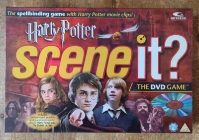Harry Potter Scene It? 1st Edition Dvd Board Game PG Mattel 8+ Complete 2005 - Image 1 of 4