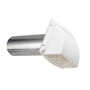 PMH4WXZ 4 in. Dryer Vent Exhaust Hood Wide Mouth with Pest Guard Dundas Jafine - Picture 1 of 2