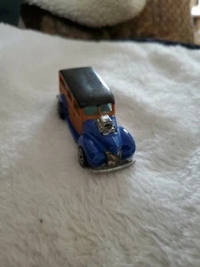 # VINTAGE HOTWHEELS HI-RAKERS BLAU 40ER FORD WOODY WAGON MADE IN MALAYSIA - Bild 1 von 2