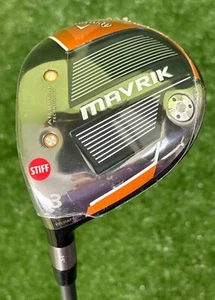 Callaway MAVRIK 3 Fairway Wood 15 NEW Stiff Flex LEFT HAND Golf Club - Picture 1 of 6