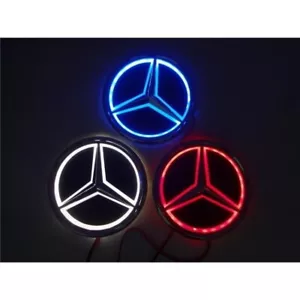 5D Car LED Tail Logo Light Badge Emblem Star For Mercedes-Benz S300L S350 - Picture 1 of 7