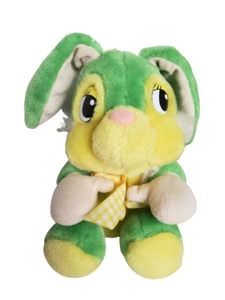 Vintage Royal Easter Bunny Plush Green Rabbit Stuffed Animal Soft Play Toy - Picture 1 of 8