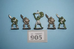 Warhammer Fantasy Citadel C16 Orc x 5 - Metal - Picture 1 of 4