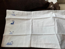 NWT Pottery Barn Baby Pillowcase w/Whales