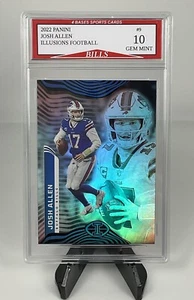 Tarjeta 2022 Panini Illusions Josh Allen Buffalo Bills #9 gema ¡como nueva 10! - Imagen 1 de 1