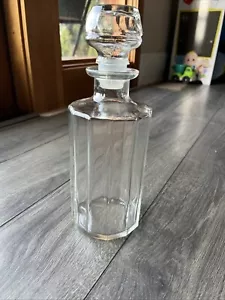 Bormioli Glass Decanter w/ Stopper Made in Italy Barware - Picture 1 of 4