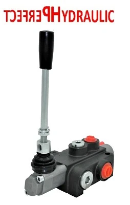 1 BANK HYDRAULIC MONOBLOCK DIRECTIONAL VALVE for Hydraulic Motors 11 gpm 40L ex - Image 1 of 3