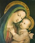 MATER BONI CONSILI BY P.Sarullo Gemälde Religiös Maria BAROC Printed Icon 