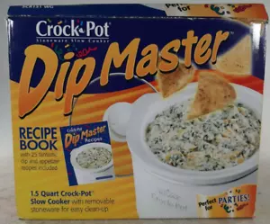 Dip Master Slow Cooker 1.5 QT Stoneware RIVAL - Picture 1 of 3