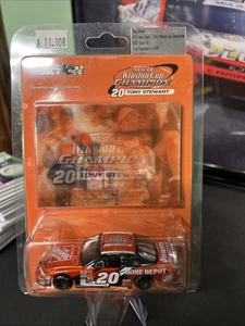 Action 2002 Tony Stewart #20 Winston Cup Champion 1:64 Die Cast - New!! - Picture 1 of 2