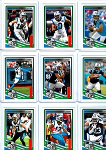 2025 Score Football Carolina Panthers Team Set 14 Base Cards + 4 BONUS Cards + - Picture 1 of 2