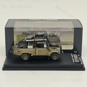 STREET WARRIOR 1:64 Defender Tomb Raider x Lan~over Limited 499 Diecast Model - Picture 1 of 8