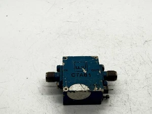 Wzmacniacz RF WJ CTA81 | 20–250 MHz +15V | Przemysłowy moduł wzmocnienia szerokopasmowego - Zdjęcie 1 z 5
