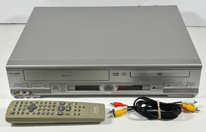 Sharp DV-NC70U Videorecorder/DVD Combo Player Video Cassette Recorder mit Fernbedienung - GETESTET - Bild 1 von 14