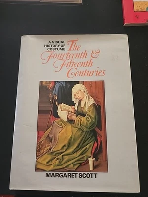 Visual History of Costume: 14th and 15th Centuries, Margaret Scott HB re-enactor - Image 1 of 4