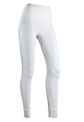 Women's Warmwear Traditional Thermal Underwear Pant Small White - Image 1 of 4