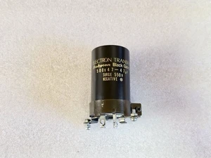 Condensador Rubycon Black Gate SK 500v 47-47uF Surge 550v probado Japón JP MG01 1.0 - Imagen 1 de 5