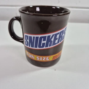 SNICKERS Fun Size Mini - Vintage Brown Coffee Tea Cup Mug (Tams Made In England) - Picture 1 of 4