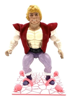 MASTERS OF THE UNIVERSE 1981 PRINCE ADAM INCOMPLETE W/FREE STAND. SHIPS FREE! - Image 1 of 4